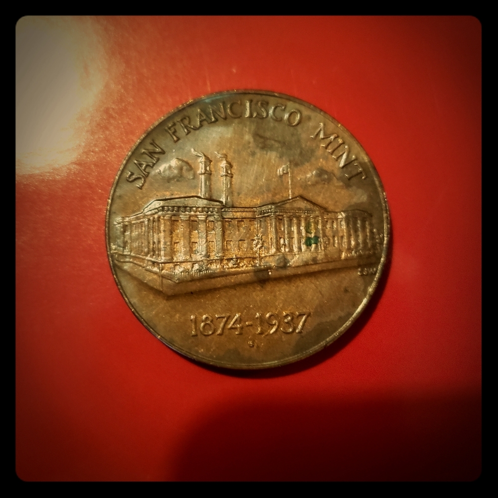 COPY - Vintage San Francisco medal